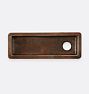 Rio Chico Kitchen Sink Prep 30in Antique Copper