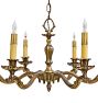 Vintage 20th Century Rococo French Chandelier