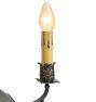 Vintage Classical Revival Brass Candelabrum Lamp