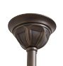 Vintage Classical Revival Gas Hoop Pendant
