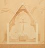Vintage Illustration by Frank D. Horsfall Architectural Renderings, No. 1