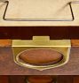 Vintage Industrial Walnut Cabinet 24 Drawer
