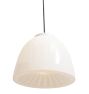 Vintage Mid Century Modern Czech Pendant with Dome Shade