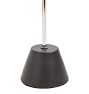 Vintage Mid Century Modern Nickel Plated Floor Task Lamp with Marble Base
