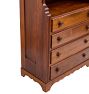 Vintage Traditional 19th Century American 4 Drawer Dresser