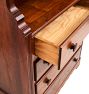 Vintage Traditional 19th Century American 4 Drawer Dresser