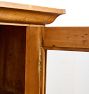 Vintage Traditional Hunt Maple Step Back Cupboard