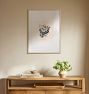 Drawing of Nasturtuims Framed Reproduction Wall Art Print
