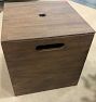 Open Box: Lidded Wood Storage Box, Square (12" x 12" x 12") - Walnut