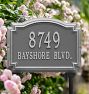 Brockman Personalized Address Plaque