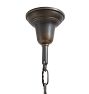 Vintage Classical Revival Chandelier Aladin Pan 4 Light Barebulb