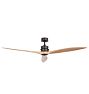 Open Box: Falcon Ceiling Fan (13") - Matte Black &amp; Oak Blade