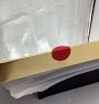 Open Box: Grae Inset Mount Medicine Cabinet (16"W x 28"H) - Aged Brass