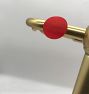 Open Box: Howell Standing Toilet Paper Holder - Aged Brass