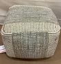 Open Box: Kaia Corded Pouf (22"W x 22"D x 16"H) - Neutral
