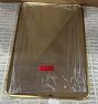Open Box: Rounded Rectangle Metal Framed Mirror, D-Ring (24"W x 36"H) - Aged Brass