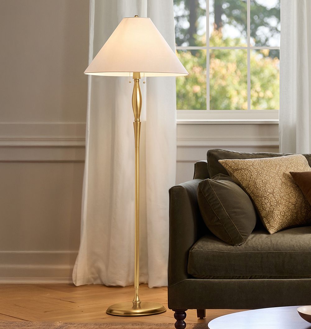 Raveena Floor Lamp by Rejuvenation