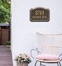 Brockman Personalized Address Plaque