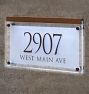 Carrington LED Personalized Address Numbers