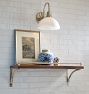 Lorraine Shelf, Rail &amp; Bracket Set