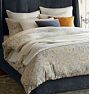 Stitched Belgian Linen Quilt &amp; Shams