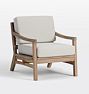 Open Box: Ronde Teak Lounge Chair with Cushions