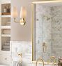 Ansel Double Sconce, Fabric Shade
