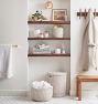 Floating Wood Shelf with 2" Height