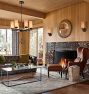 Clinton Leather Ottoman