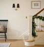 Ansel Double Sconce, Fabric Shade