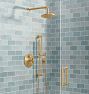 6" West Slope Shower Door Pull