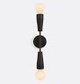 Altona Bare-Bulb Double Sconce