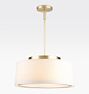 Conifer 18" Pendant, Brushed Satin - 32" Length