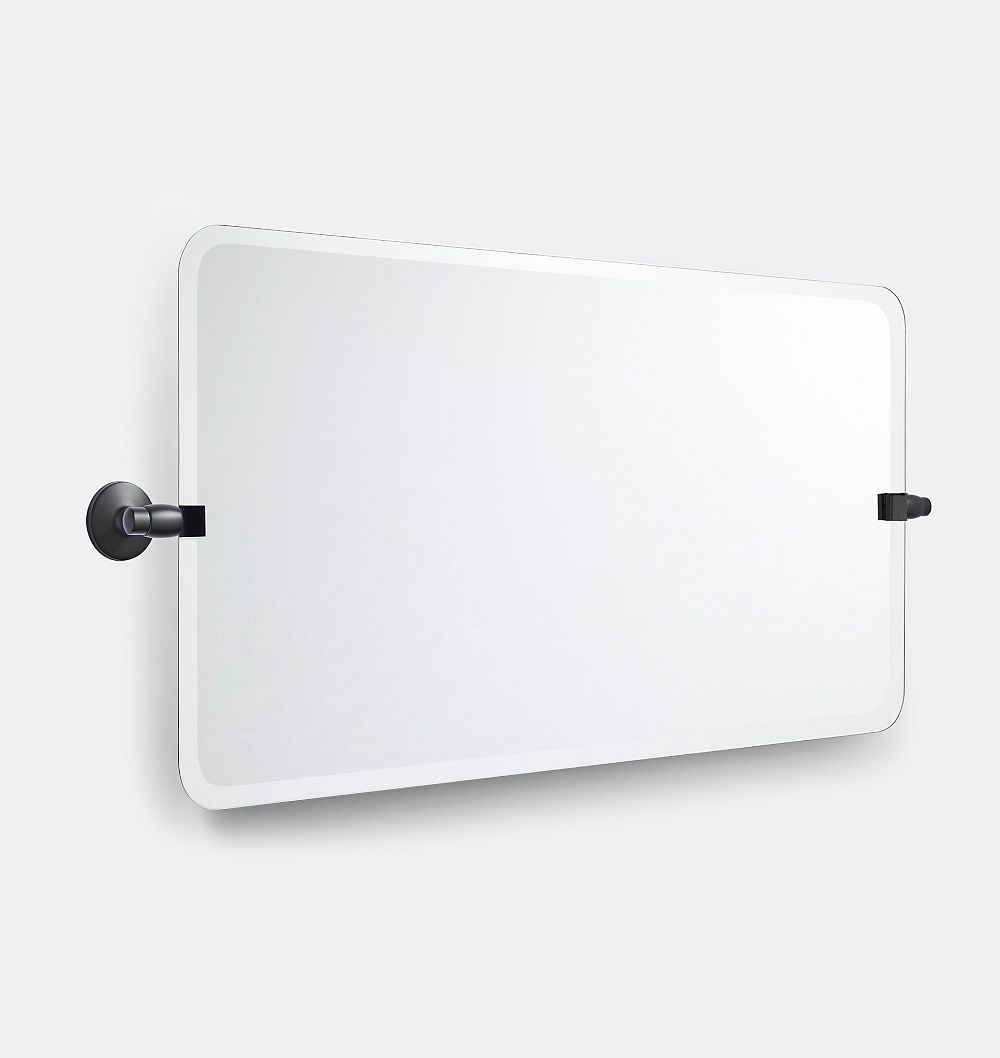 Eastmoreland Frameless Wide Rectangle Pivot Mirror by Rejuvenation