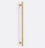 Barker Appliance Pull, 12" - Aged Brass