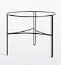 Open Box: Bent Rod Plant Stand, Large (23"D) - Powder Coated black