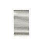 Open Box: Heathered Stripe Indoor/Outdoor Flatweave Rug, 3' x 5'