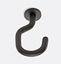 Indoor/Outdoor Swag J Hook, Oil-Rubbed Bronze