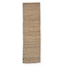 Open Box: Hannavan Jute Flatweave Rug, 2.5" x 9' - Black