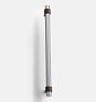 Harlow Appliance Pull, 12" - Oil-Rubbed Bronze & Polished Chrome