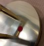 Open Box: Riley Standing Double Towel Bar (11"W x 37.5"H) - Aged Brass