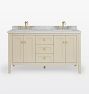 Hollis Painted Double Vanity, 60"