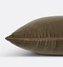 Italian Velvet Contrast Piping Pillow Cover