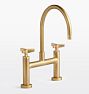 Blair Kitchen Faucet Bridge X CP PVD