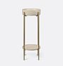 Mini Miami Freestanding Console, Antique Base - Base Latte Tray
