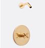 West Slope Pressure Balanced Shower Set - Aged Brass