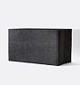 Felt Flex Bin, Set of 2, Small - Carbon