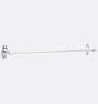 Tolson Single Towel Bar - 24", Polished Nickel