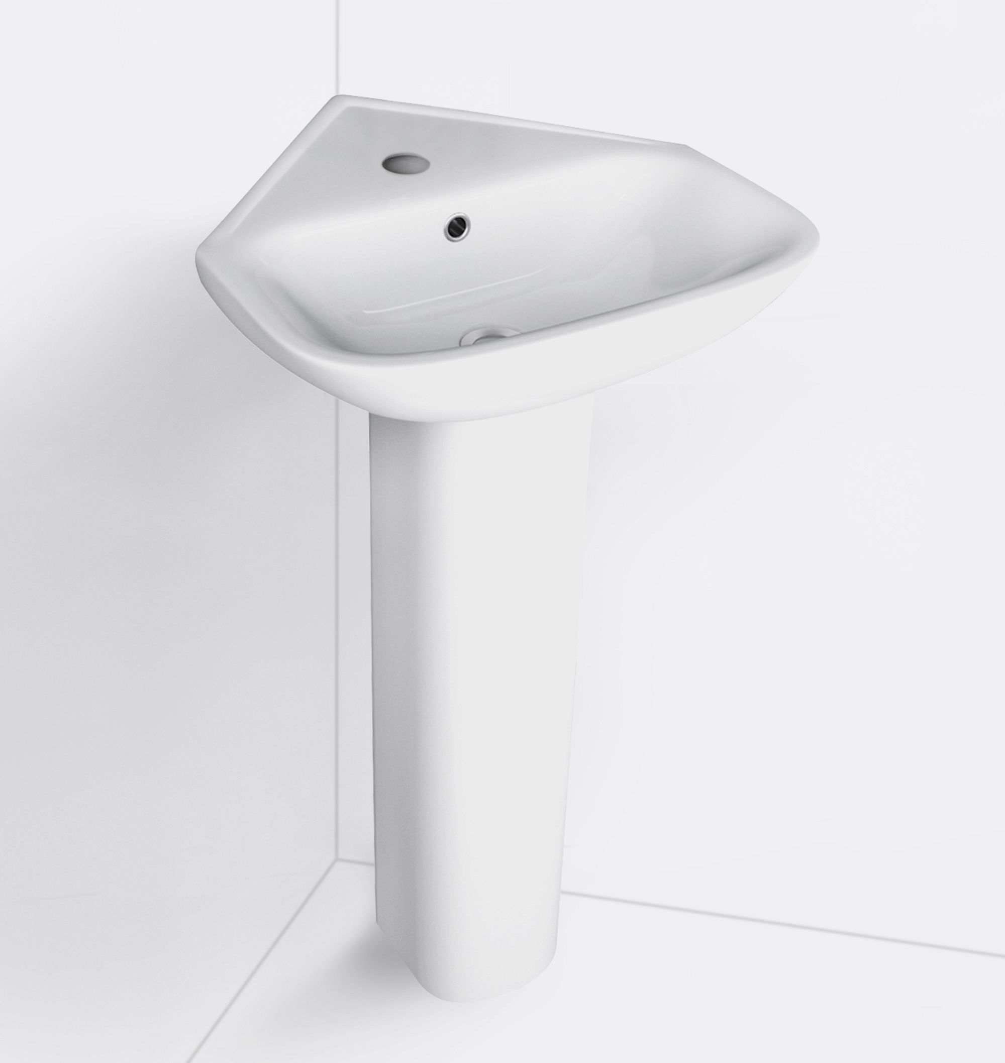 Taylor Single Hole Pedestal Sink by Rejuvenation
