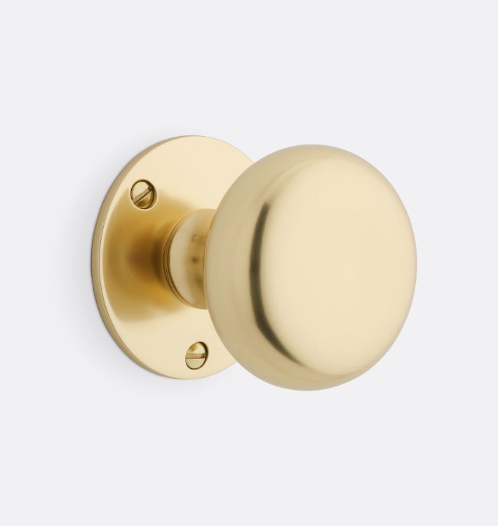 Putman Octagonal Crystal Knob Tube Latch Interior Door Set